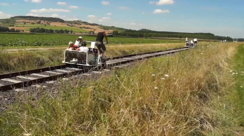 Vélorail des Volcans, samedi 14 juin 2025