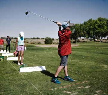 Initiation au golf