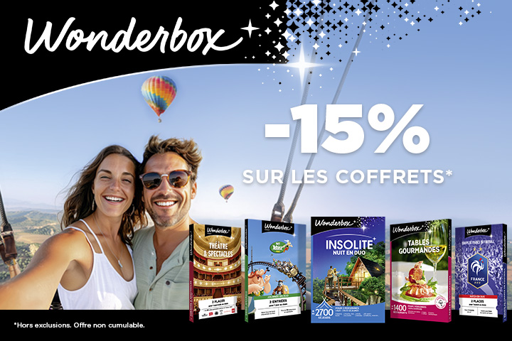 1001 ÉMOTIONS À PARTAGER AVEC WONDERBOX !